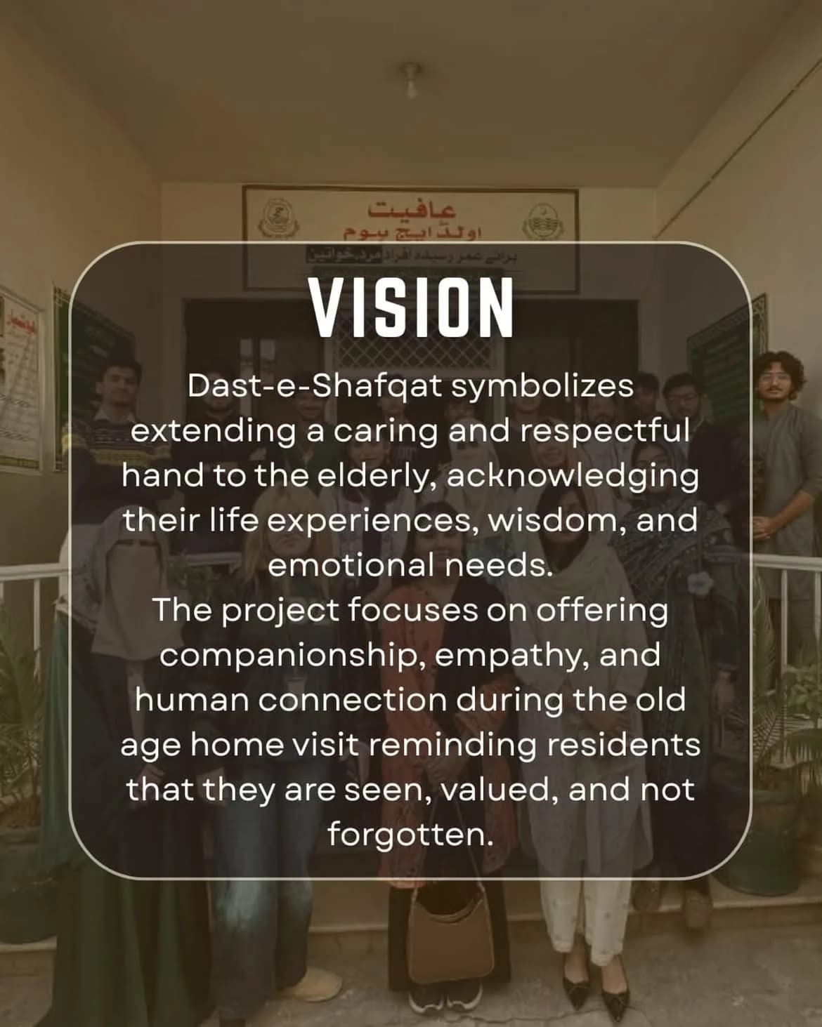 Old Age Home Outreach & Senior Care
